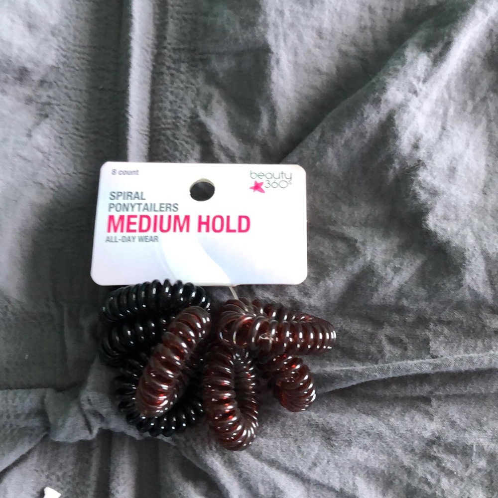 spiral hair ties
